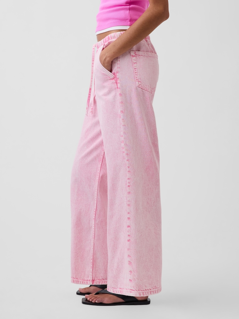 Low Rise '90s Loose Easy Crop Jeans