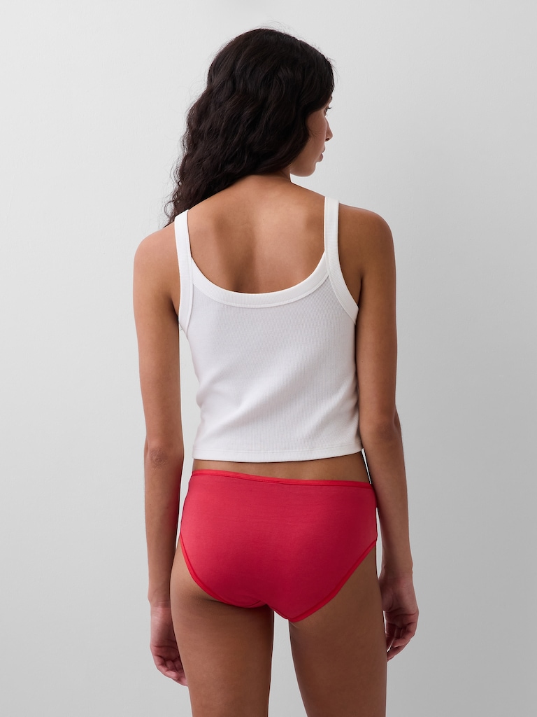 Organic Stretch Cotton Hipster