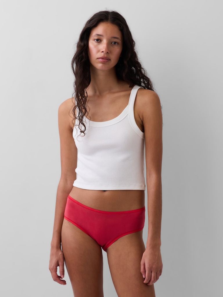 Organic Stretch Cotton Hipster