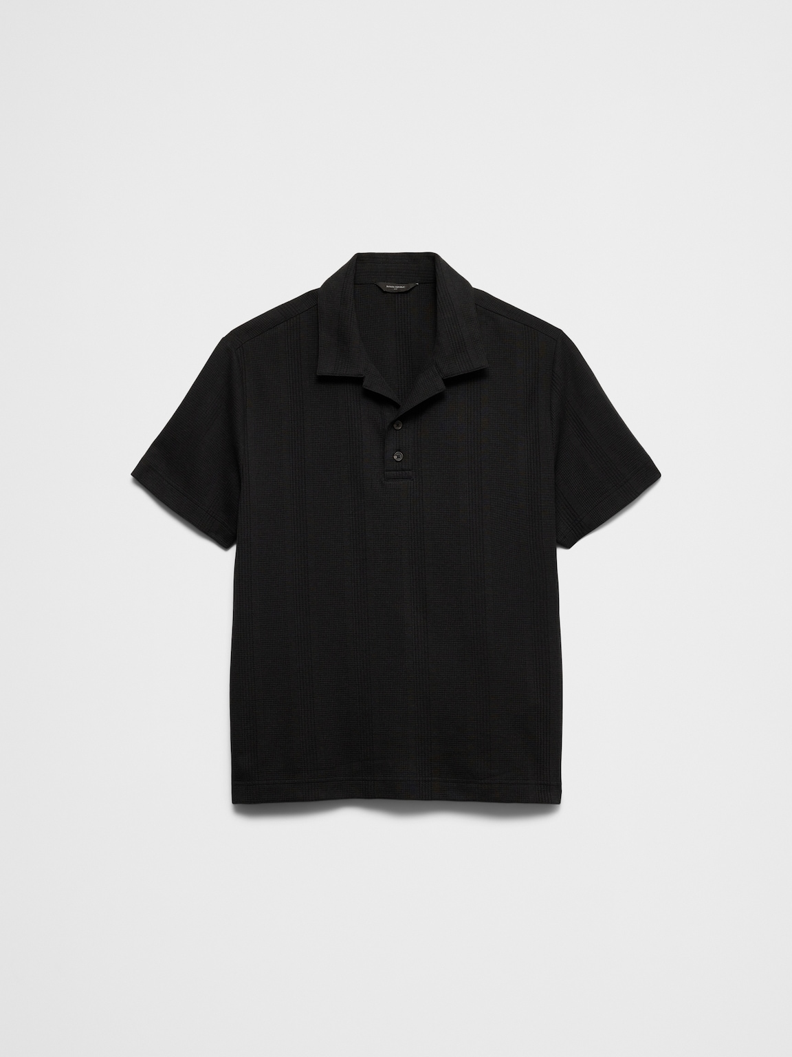Standard-Fit Textured Polo