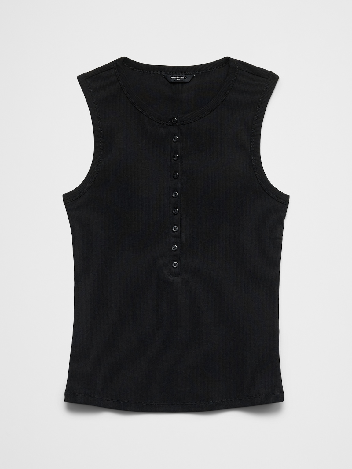 Ribbed Henley