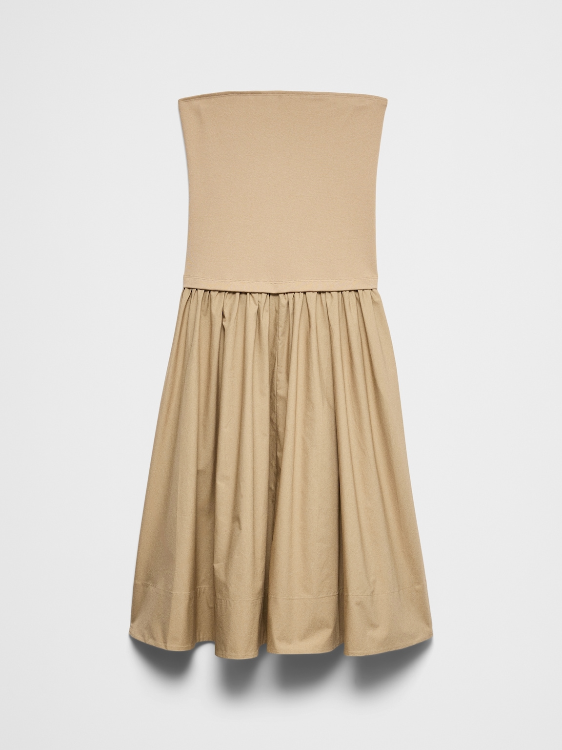 Strapless Midi Dress