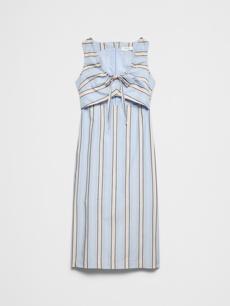 Cinched Cutout Midi Dress