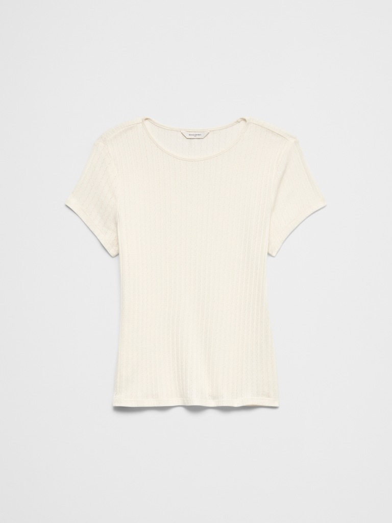 Pointelle Baby T-Shirt