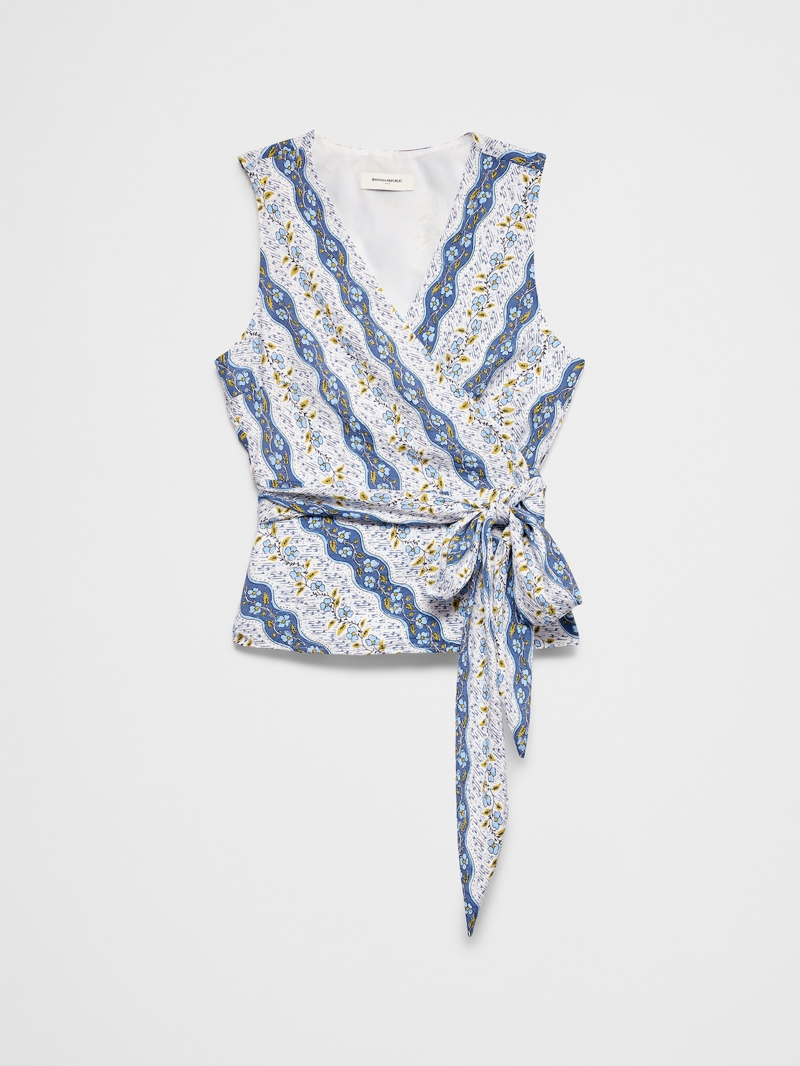 Wrapped V-Neck Top