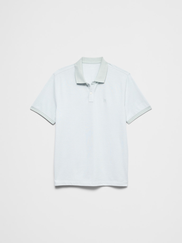 Standard-Fit Pique Polo