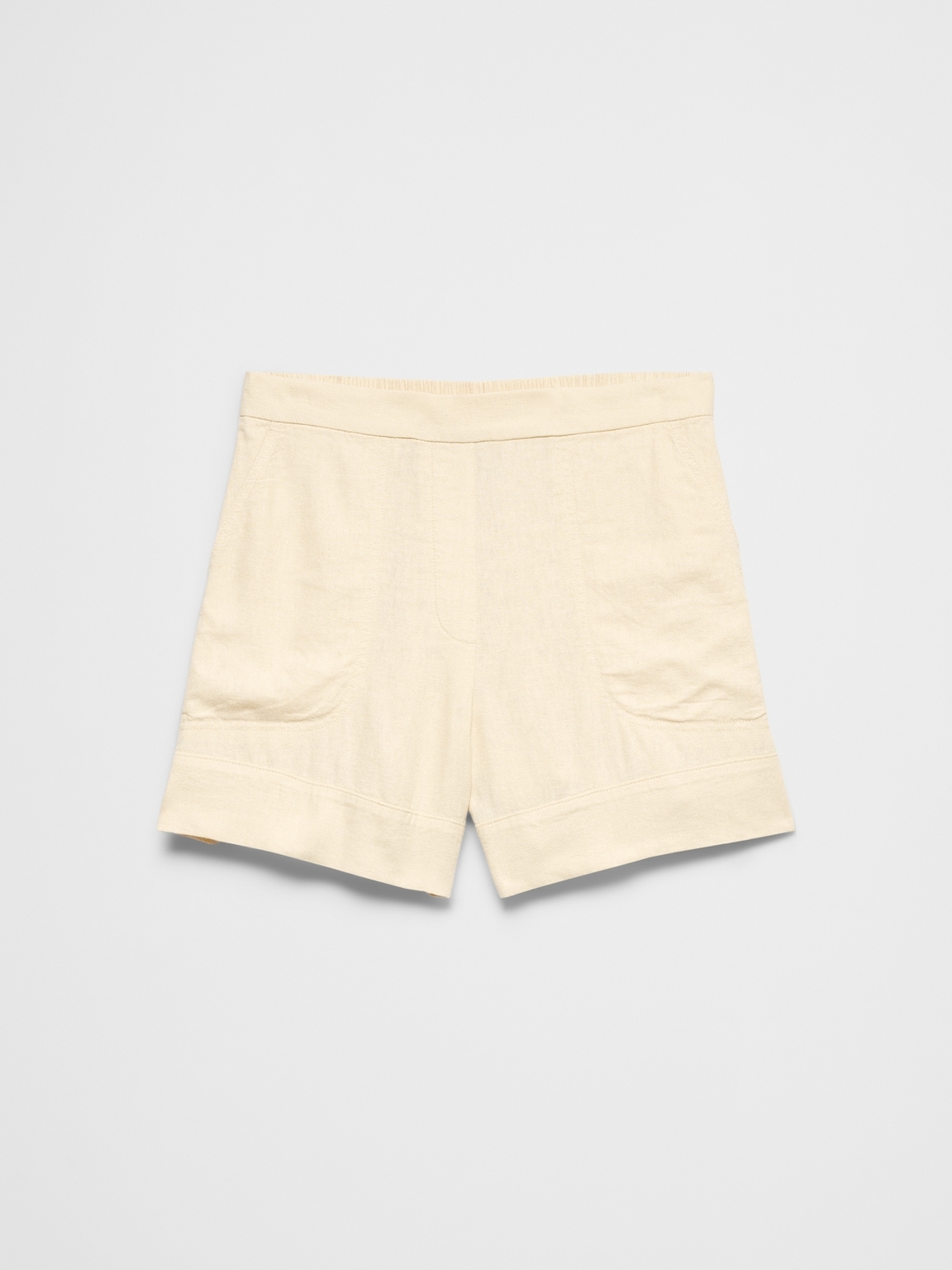 Anyday High-Rise Linen-Blend Short