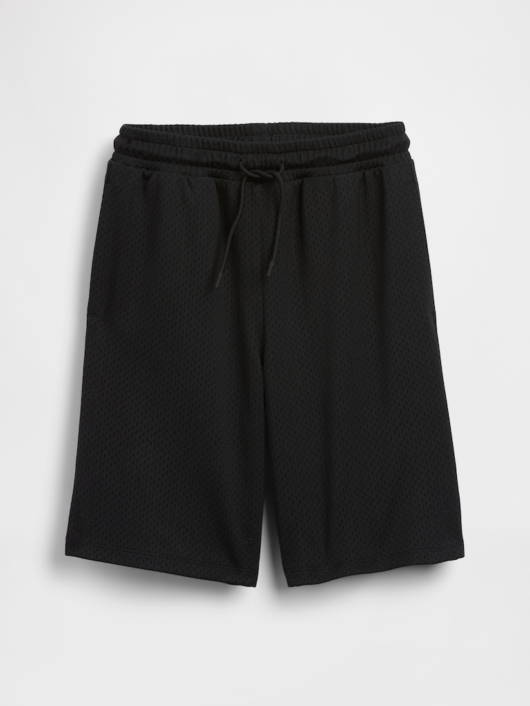 Kids 8" Mesh Baggy Active Shorts