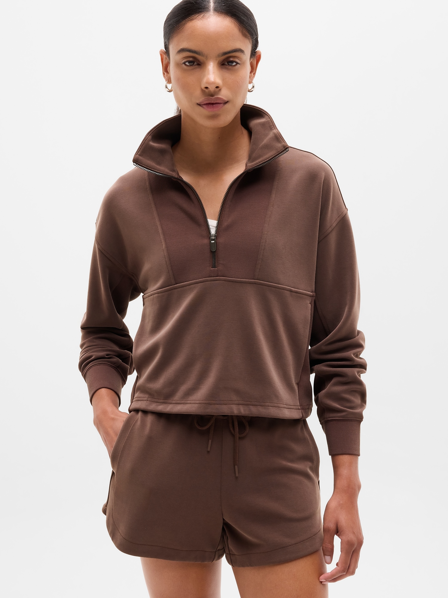 Tops Brown Sweatshirts | Athleta