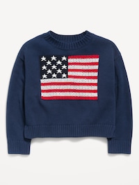 Long-Sleeve Pullover Sweater for Girls