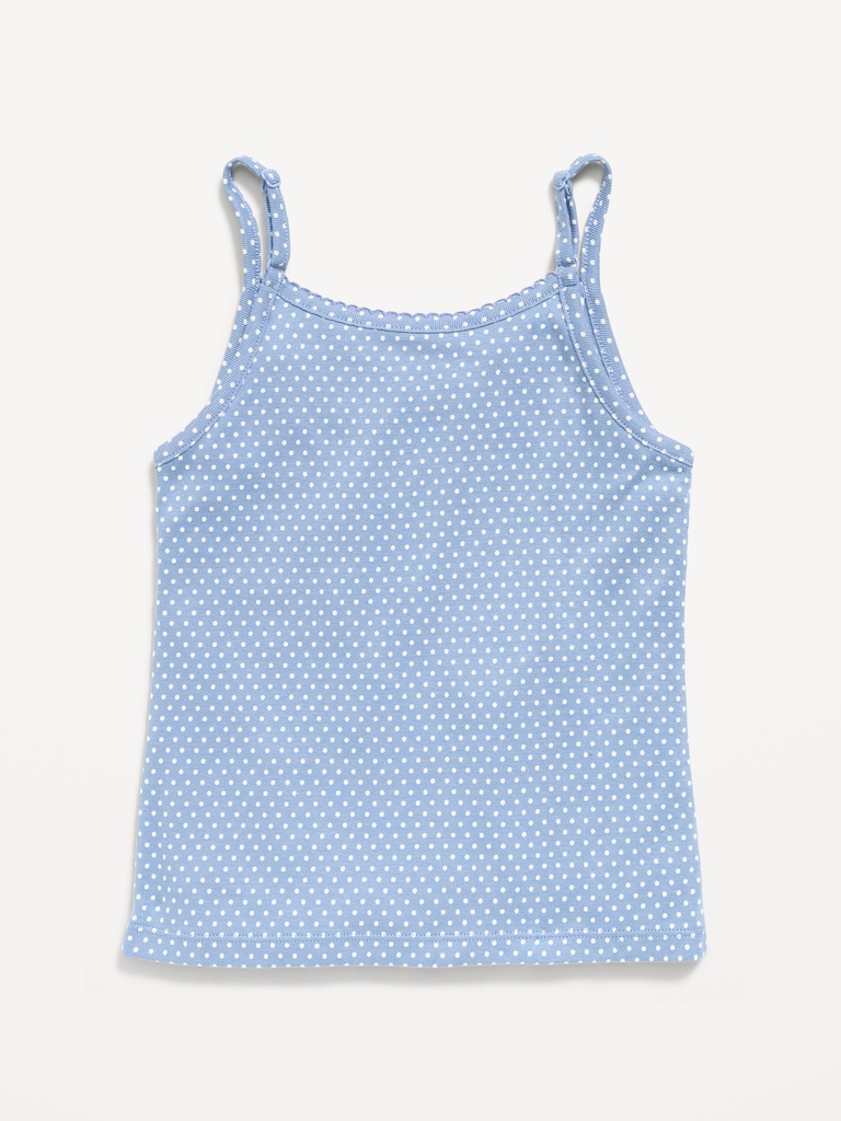 Fitted Printed Tank Top for Girls