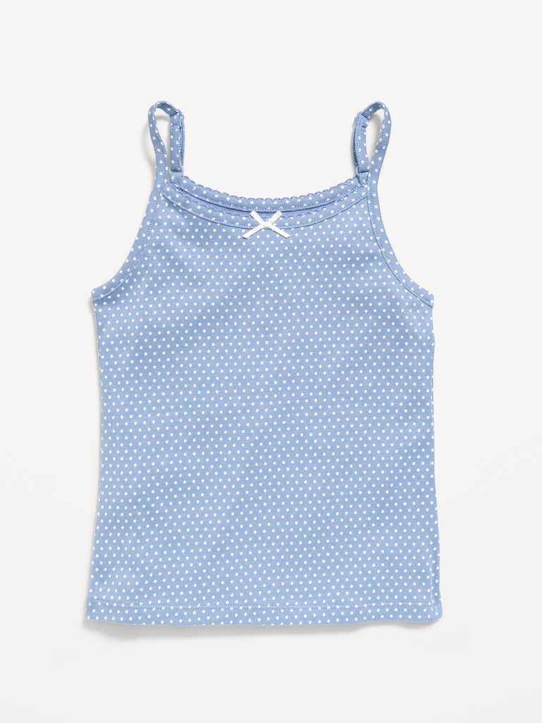 Fitted Printed Tank Top for Girls