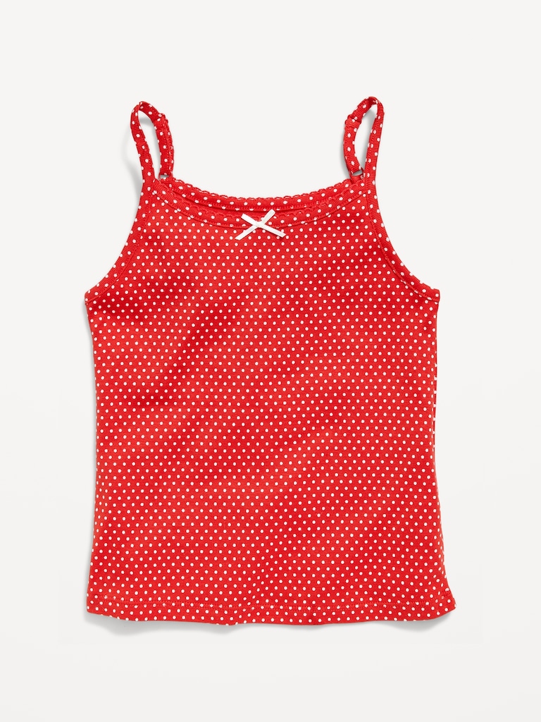 Fitted Printed Tank Top for Girls