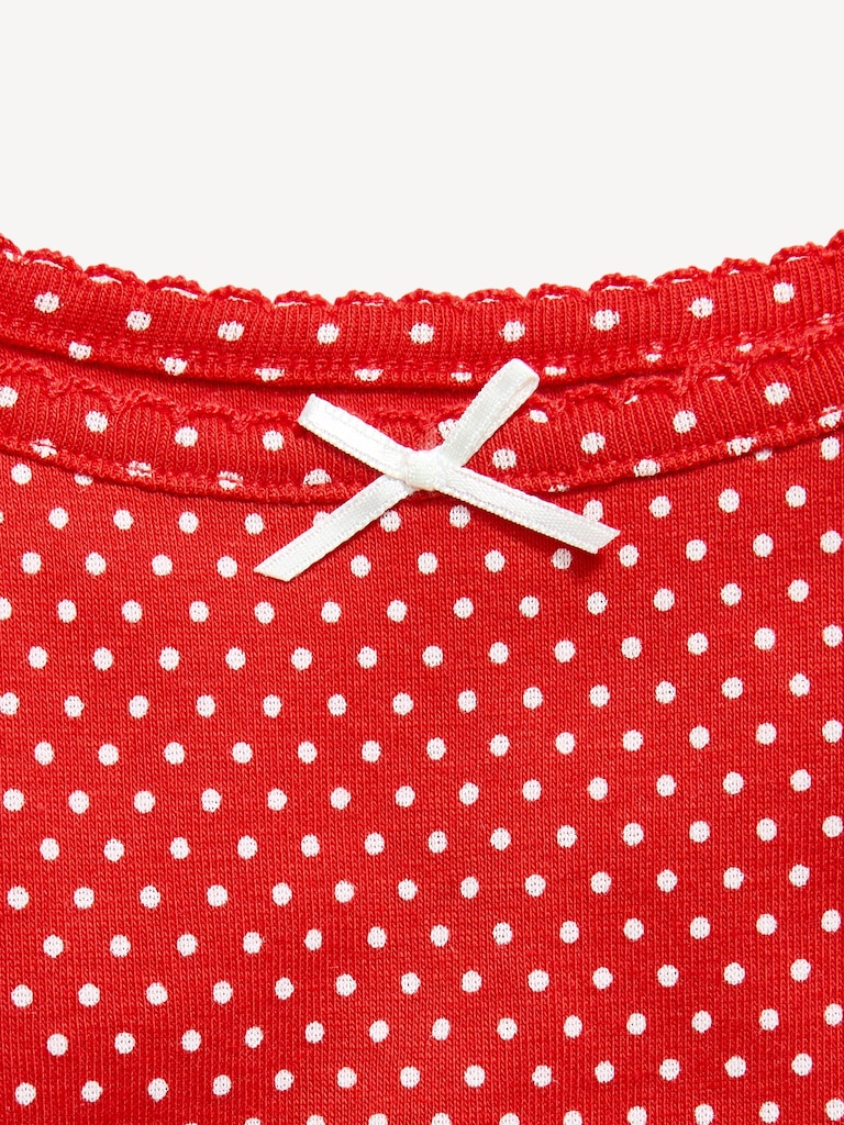 Fitted Printed Tank Top for Girls