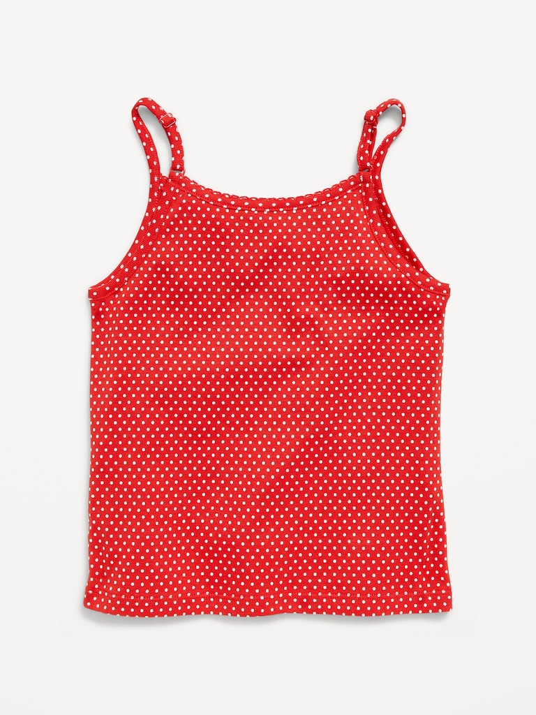 Fitted Printed Tank Top for Girls