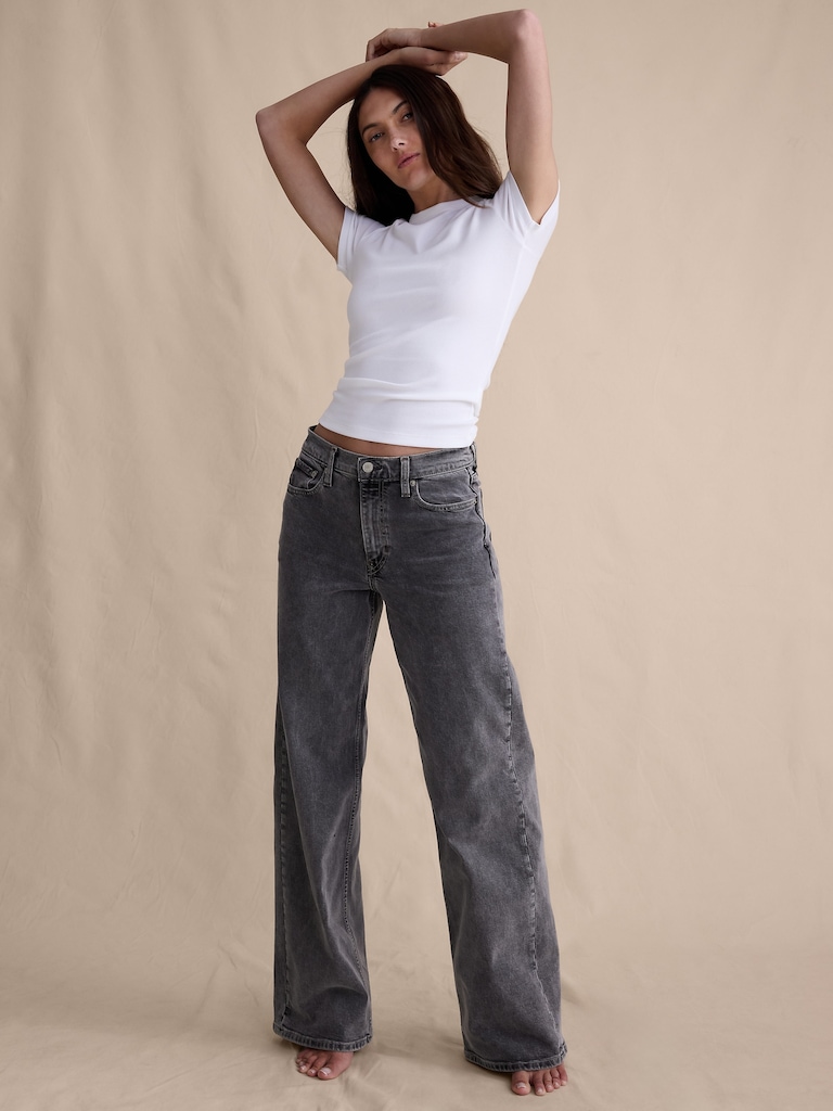 The Icon Classic Wide-Leg Jean