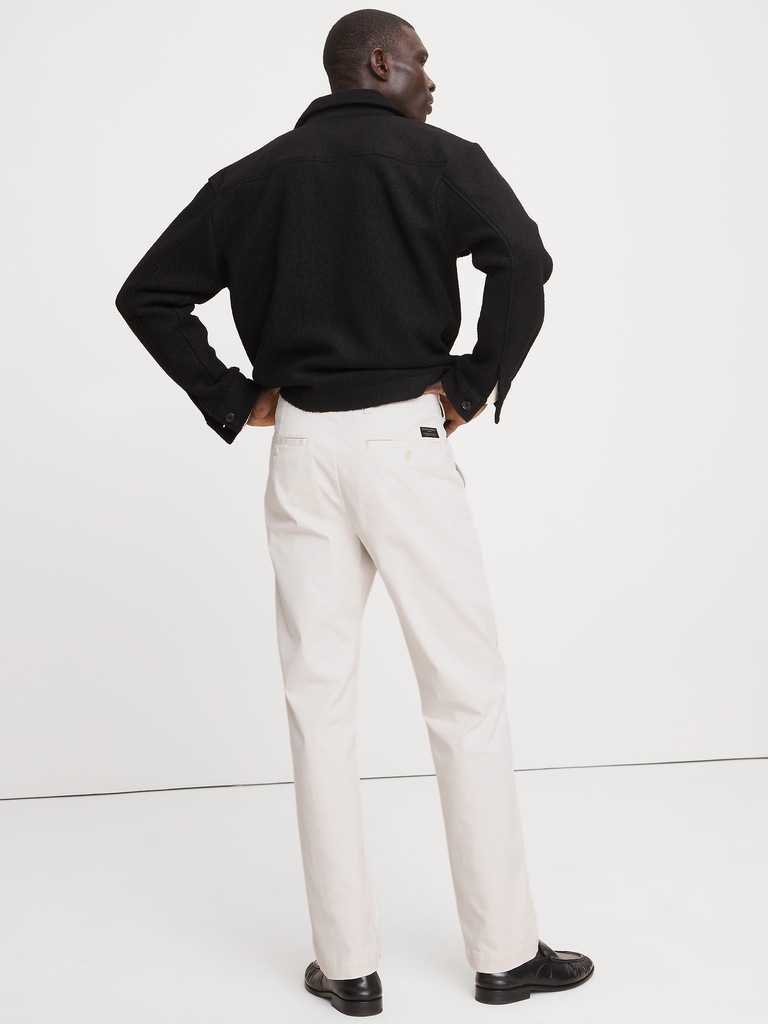 Straight Lived-In Chino