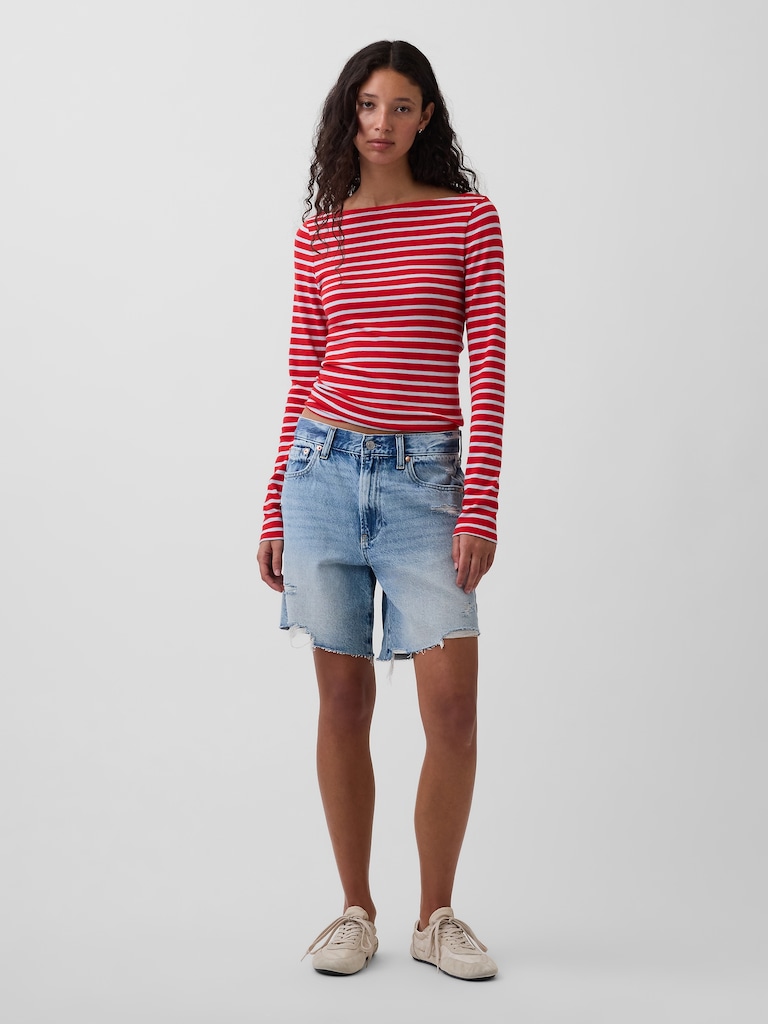 Modern Boatneck T-Shirt