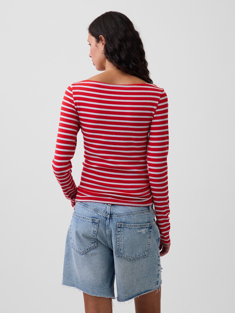 Modern Boatneck T-Shirt