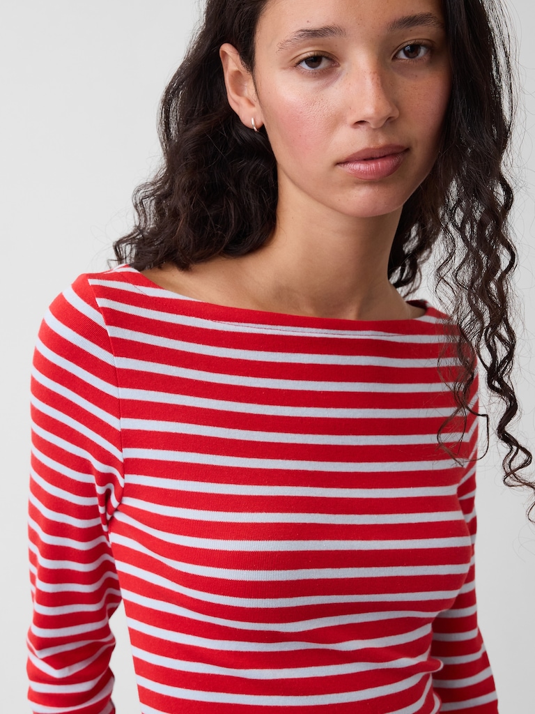 Modern Boatneck T-Shirt