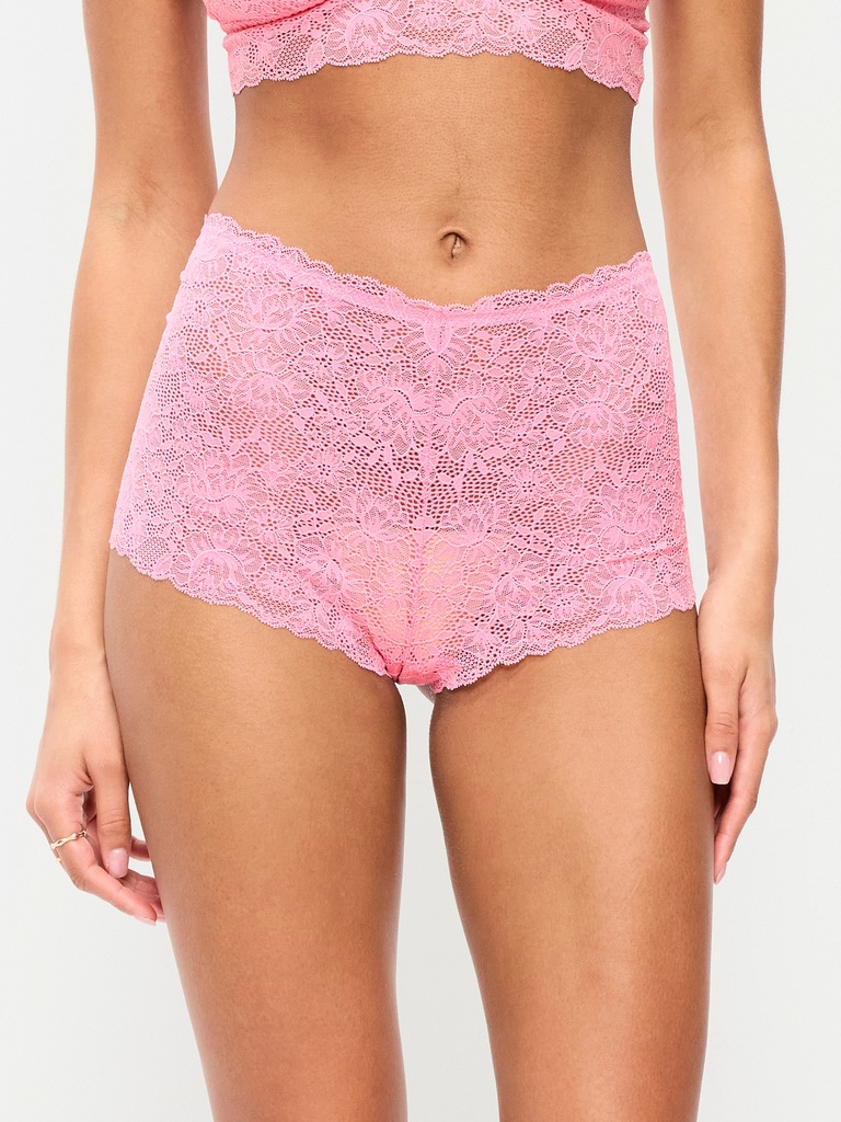 Lace Boyshort Underwear