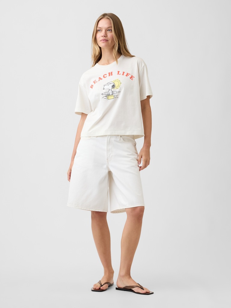 Peanuts Oversized Graphic T-Shirt