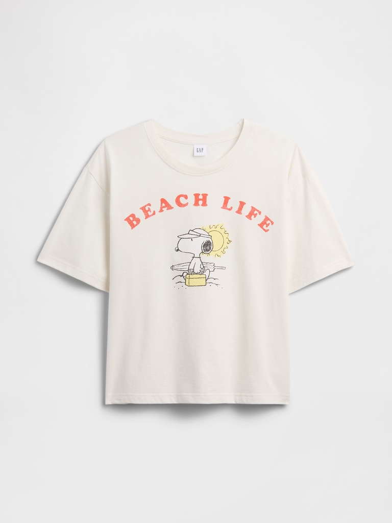 Peanuts Oversized Graphic T-Shirt