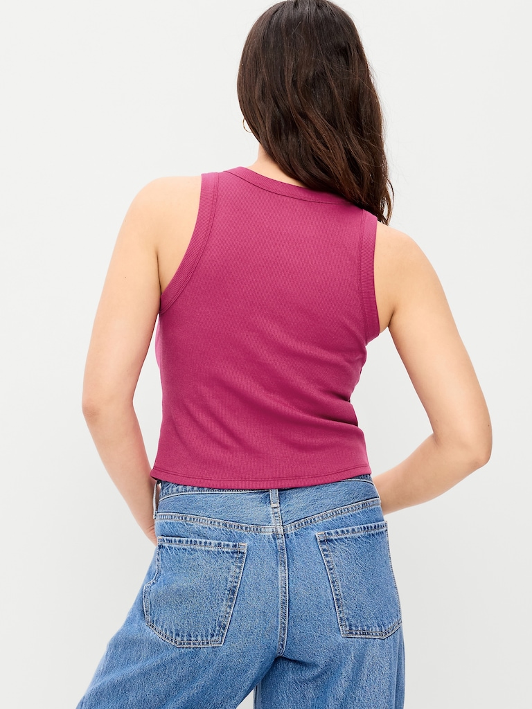 Snug Crop Tank Top