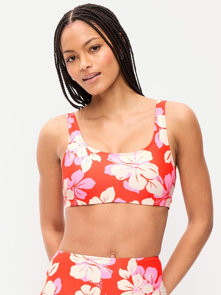 Essential Scoop-Neck Swim Top