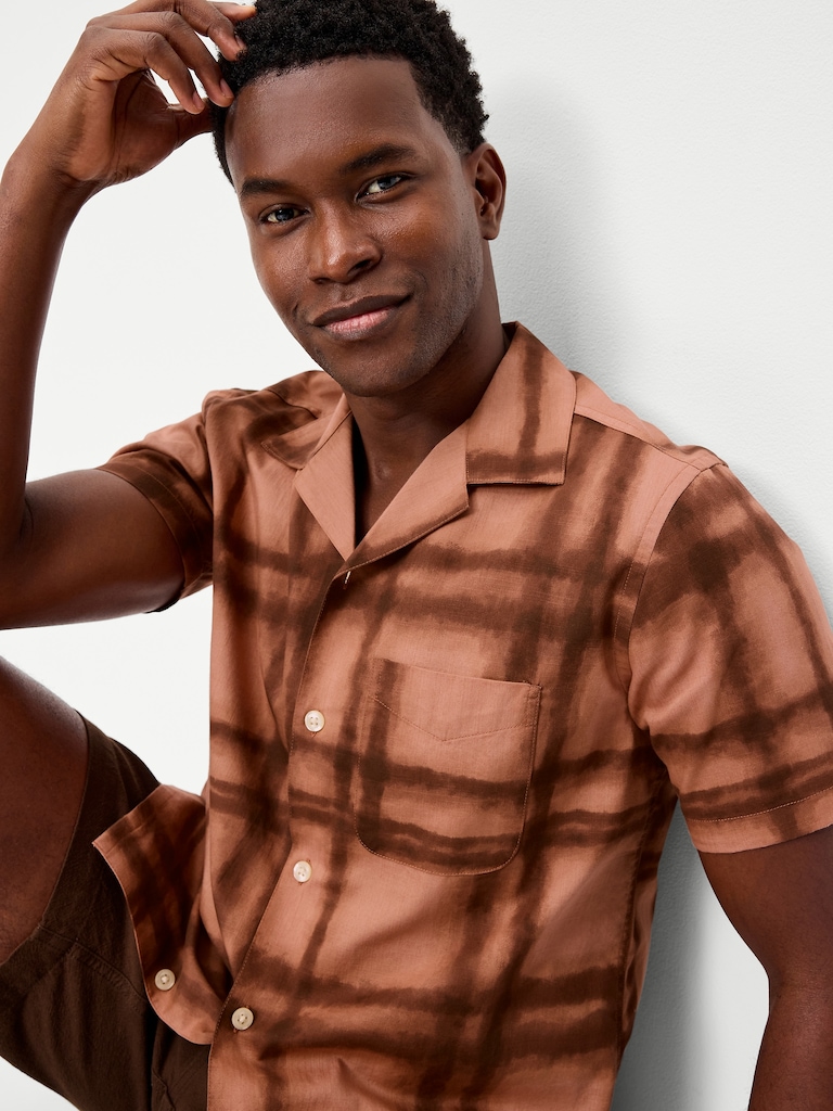 Short-Sleeve Camp Shirt