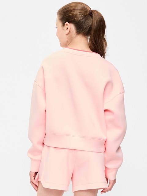 Bounce Fleece V-Neck Sweatshirt for Girls