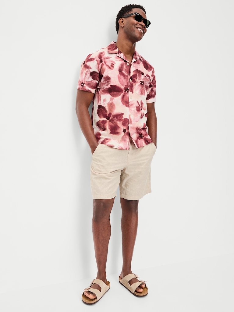 Short-Sleeve Camp Shirt