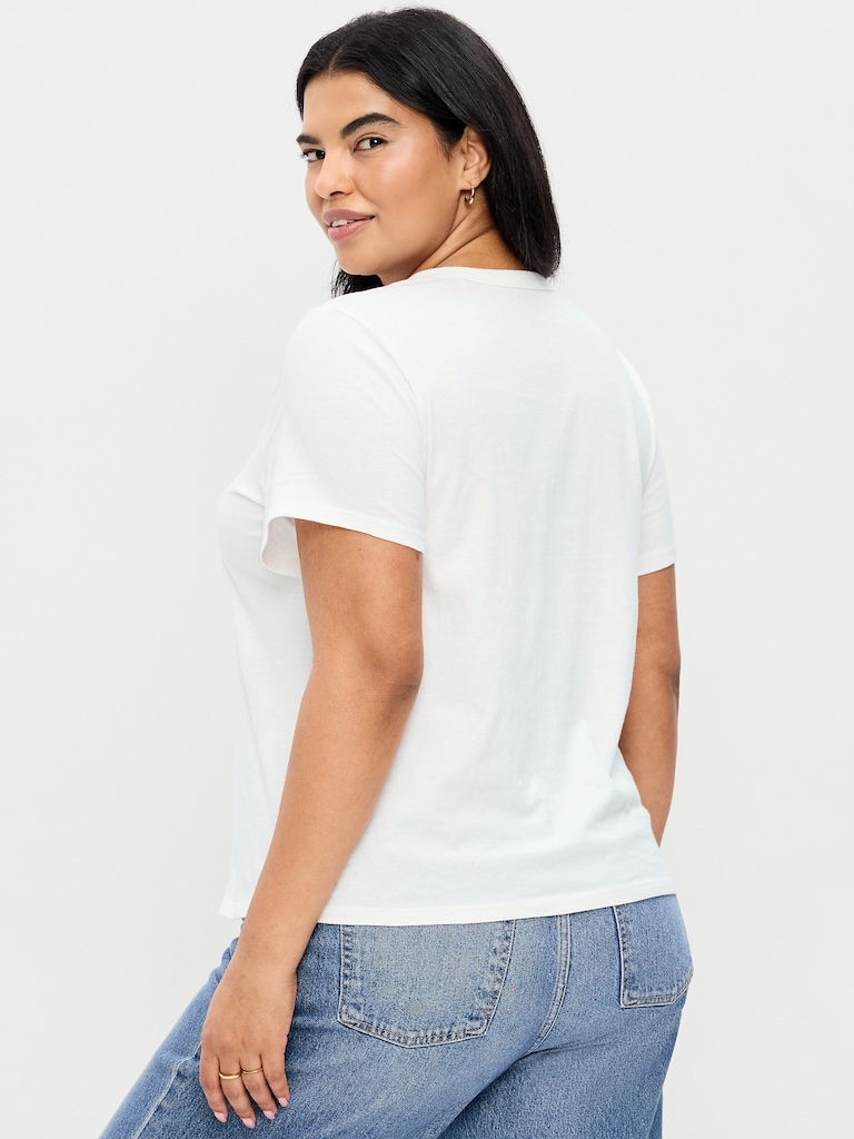 EveryWear Crew-Neck Graphic T-Shirt