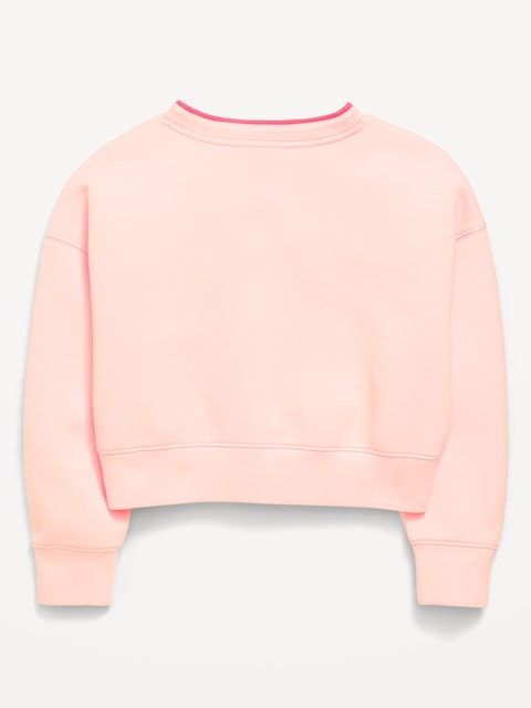 Bounce Fleece V-Neck Sweatshirt for Girls