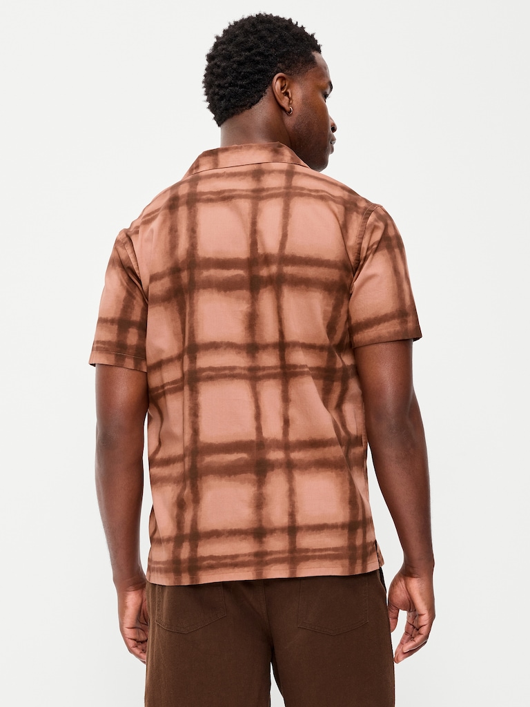 Short-Sleeve Camp Shirt