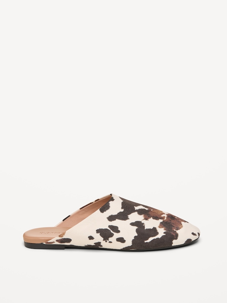 Faux-Suede Mule Clogs for Women