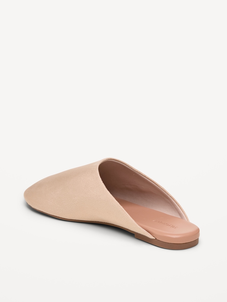 Faux-Suede Mule Clogs for Women