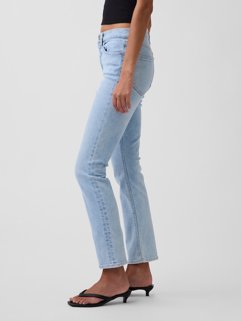 Mid Rise Vintage Slim Jeans
