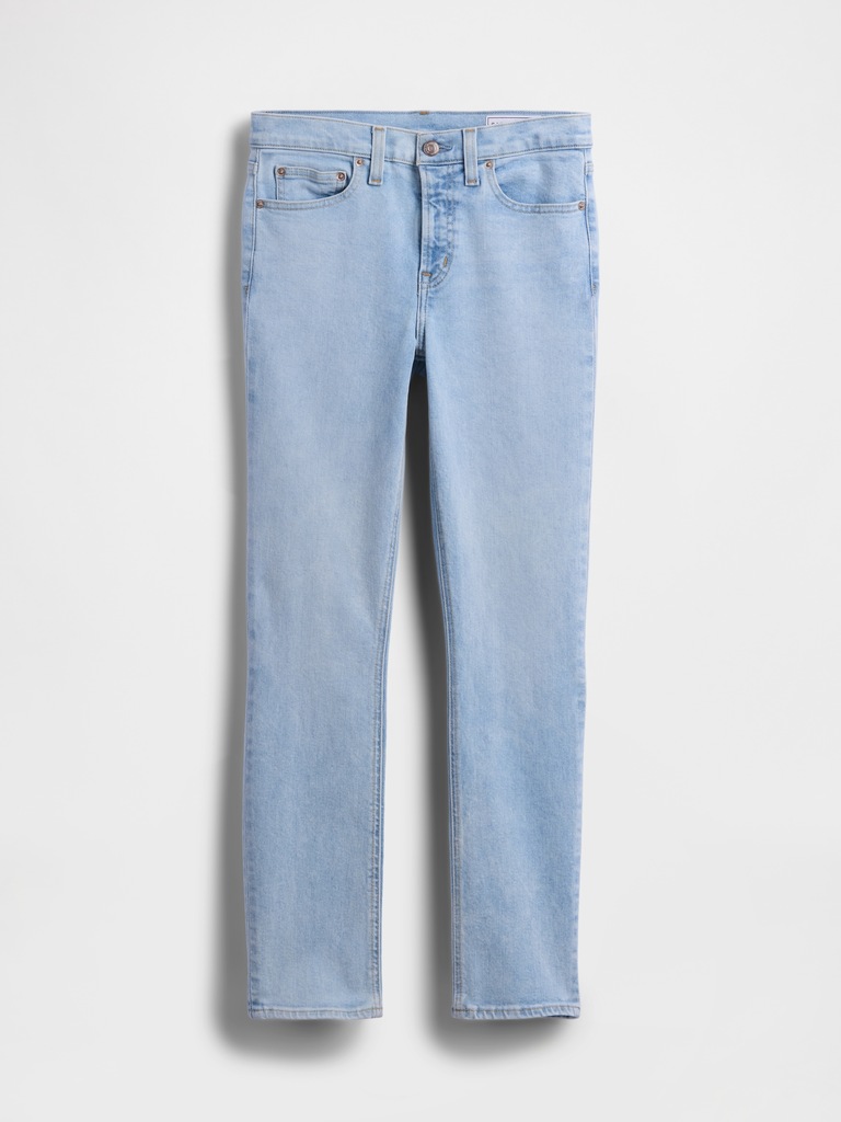 Mid Rise Vintage Slim Jeans