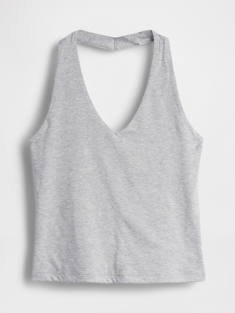 CloseKnit Halter Crop Top