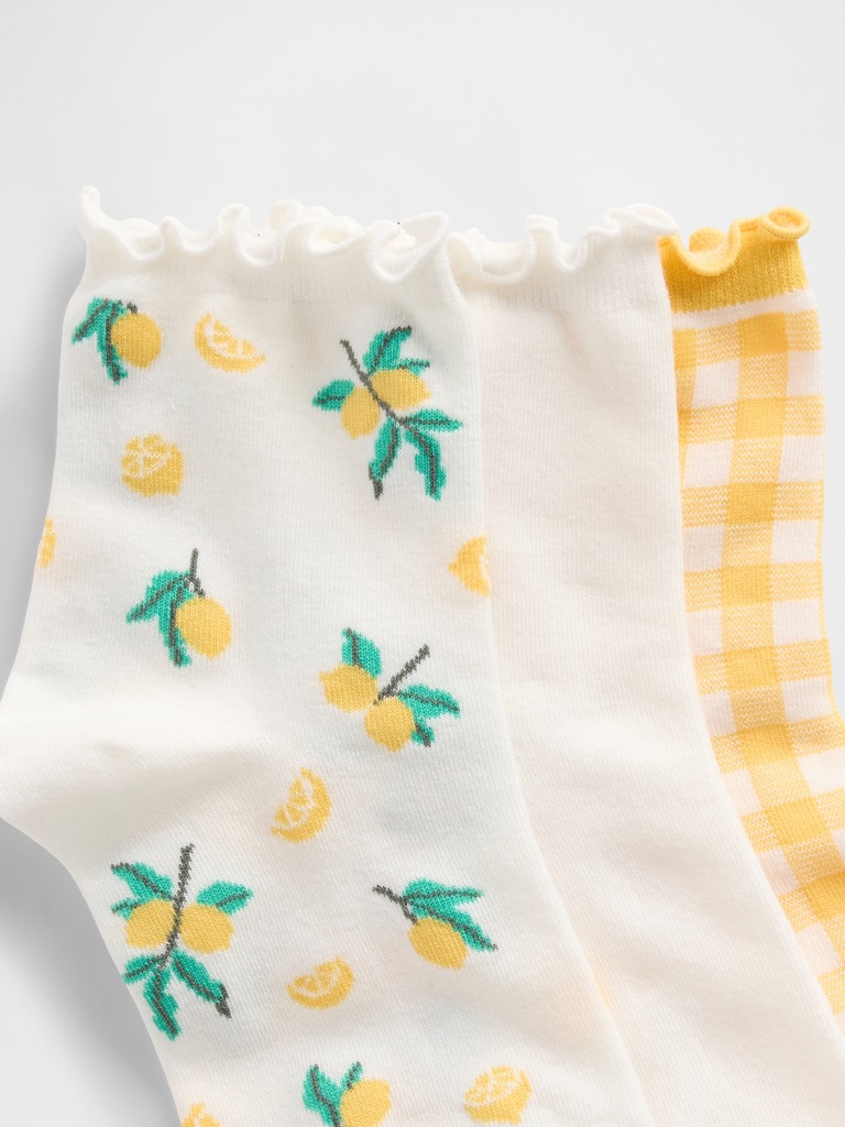 Half Crew Socks (3-Pack)