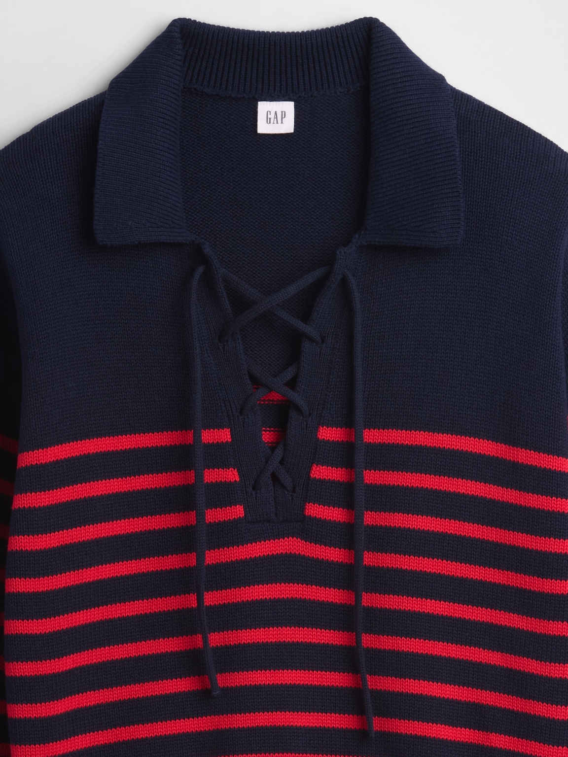 Relaxed Collared Sweater