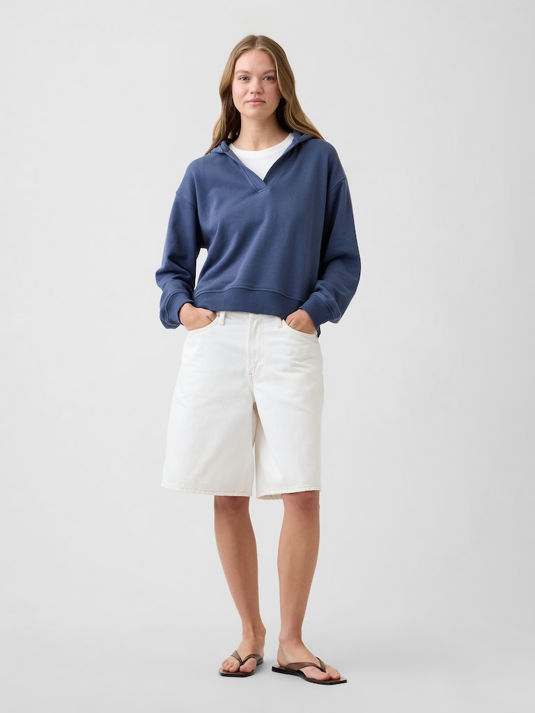 Relaxed French Terry Hoodie