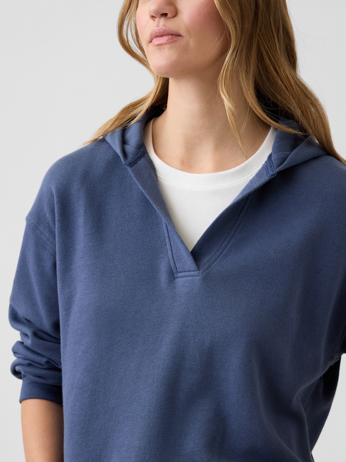 Relaxed French Terry Hoodie