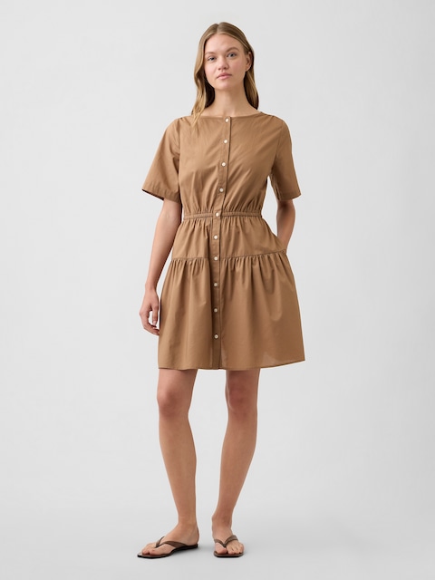 princess polly baby blue dress Everly Drop Waist Button Up Maxi Dress - Taupe