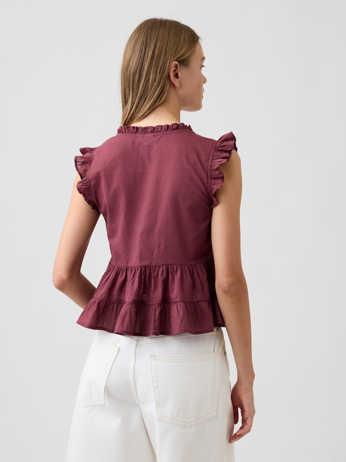Tiered Ruffle Top