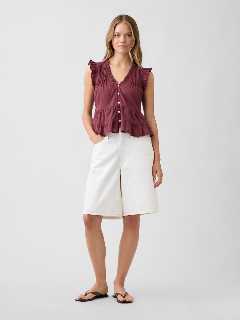 Tiered Ruffle Top