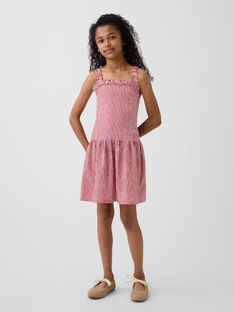 sachin and babi light blue dress Kids Winter Dresses main image 0