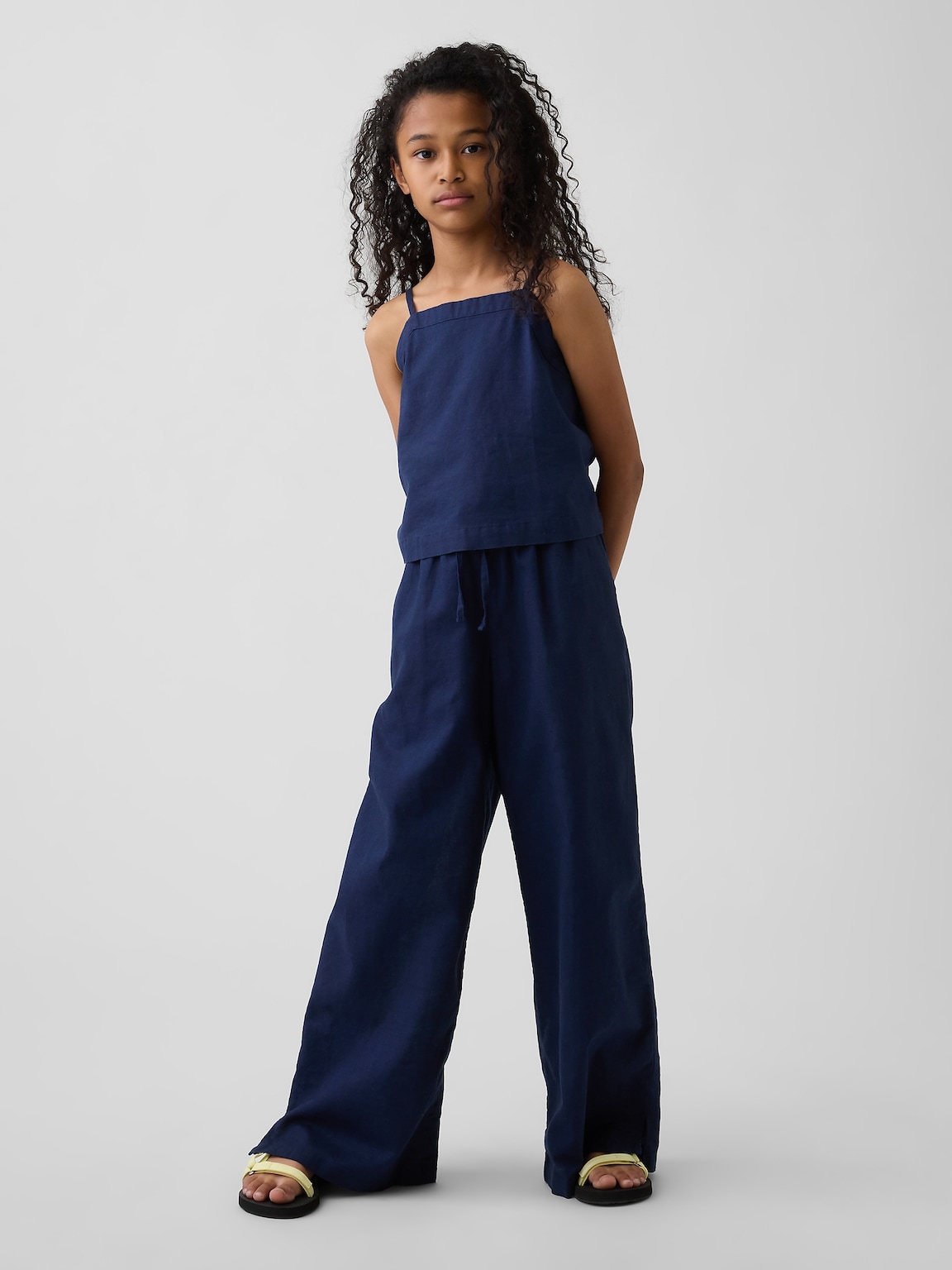 Kids Linen-Cotton Tank Top