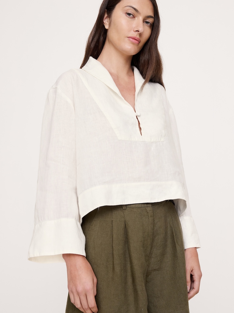 Linen Popover Top